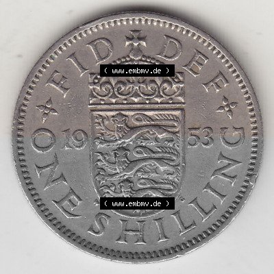 Münze aus Großbritannien Sammlung