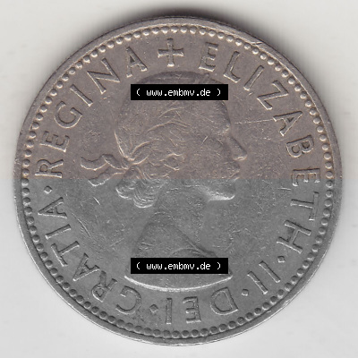 Münze aus Großbritannien Sammlung