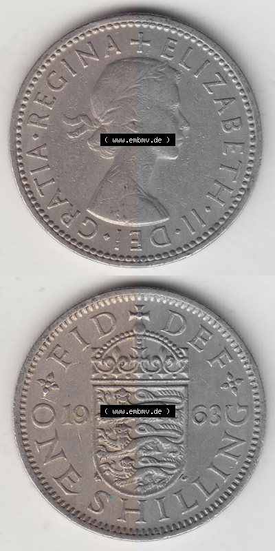 Münze aus Großbritannien Sammlung