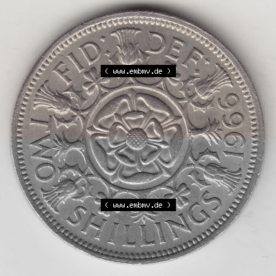 Münze aus Großbritannien Sammlung