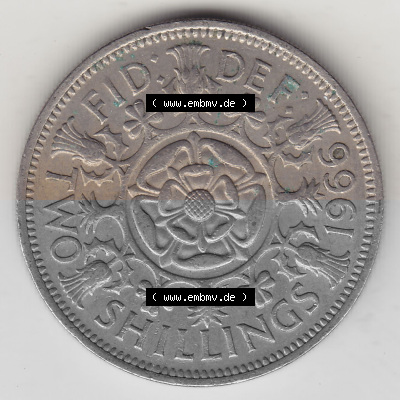 Münze aus Großbritannien Sammlung