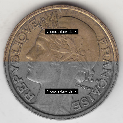 Umlaufmünze aus Frankreich in der Francs-Währung Sammlung
