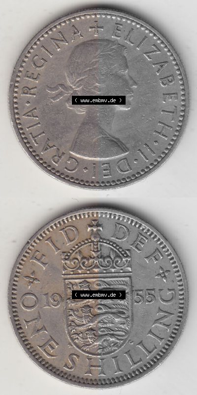 Münze aus Großbritannien Sammlung