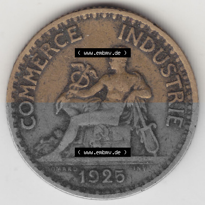 Umlaufmünze aus Frankreich in der Francs-Währung Sammlung