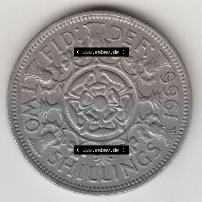 Münze aus Großbritannien Sammlung