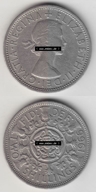 Münze aus Großbritannien Sammlung