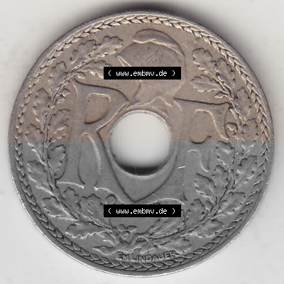 10 Cmes / Centime / Cent Umlaufmünze aus Frankreich in der Francs-Währung Sammlung