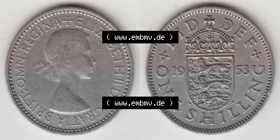 Münze aus Großbritannien Sammlung