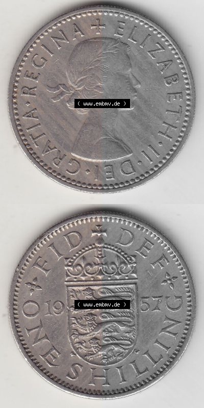 Münze aus Großbritannien Sammlung