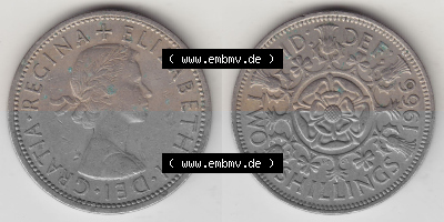 Münze aus Großbritannien Sammlung
