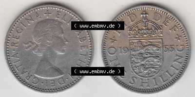 Münze aus Großbritannien Sammlung