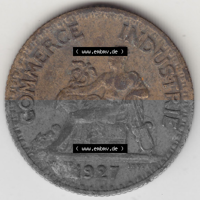 Umlaufmünze aus Frankreich in der Francs-Währung Sammlung