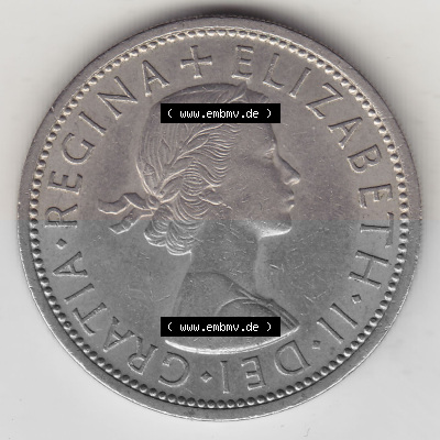 Münze aus Großbritannien Sammlung