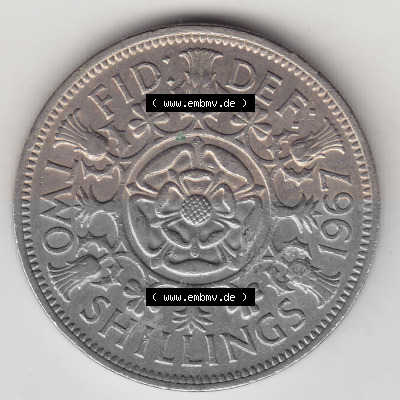 Münze aus Großbritannien Sammlung