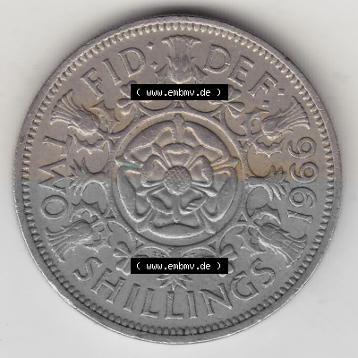 Münze aus Großbritannien Sammlung