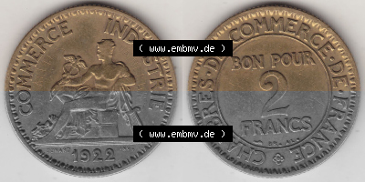 Umlaufmünze aus Frankreich in der Francs-Währung Sammlung