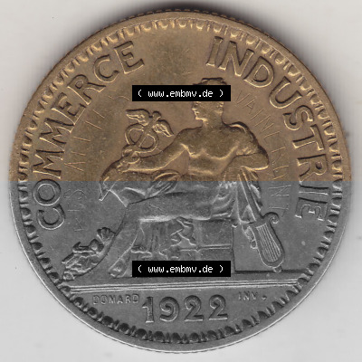 Umlaufmünze aus Frankreich in der Francs-Währung Sammlung