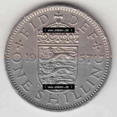 Münze aus Großbritannien Sammlung