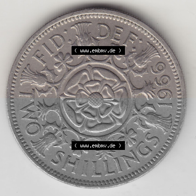 Münze aus Großbritannien Sammlung