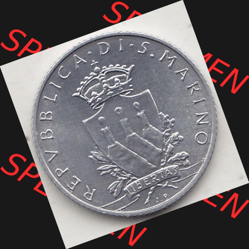 Bildmaterial Münzensatz / KMS 1979 aus San Marino 1979-1979, 2 Lire, J. V. LIBERTAS REPVBBLICA DI S. MARINO, 1979 L.2. Vorderseite einer Umlaufmünze... Sammlung