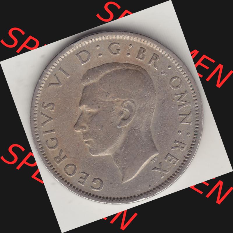 Alte Münzen Großbritannien Umlaufmünze 1947-1948, 2 Schilling-Florin, Two Shillings, 1948-6, George VI, GEORGIVS VI D G BR OMN REX, FID DEF IND IMP,... Sammlung