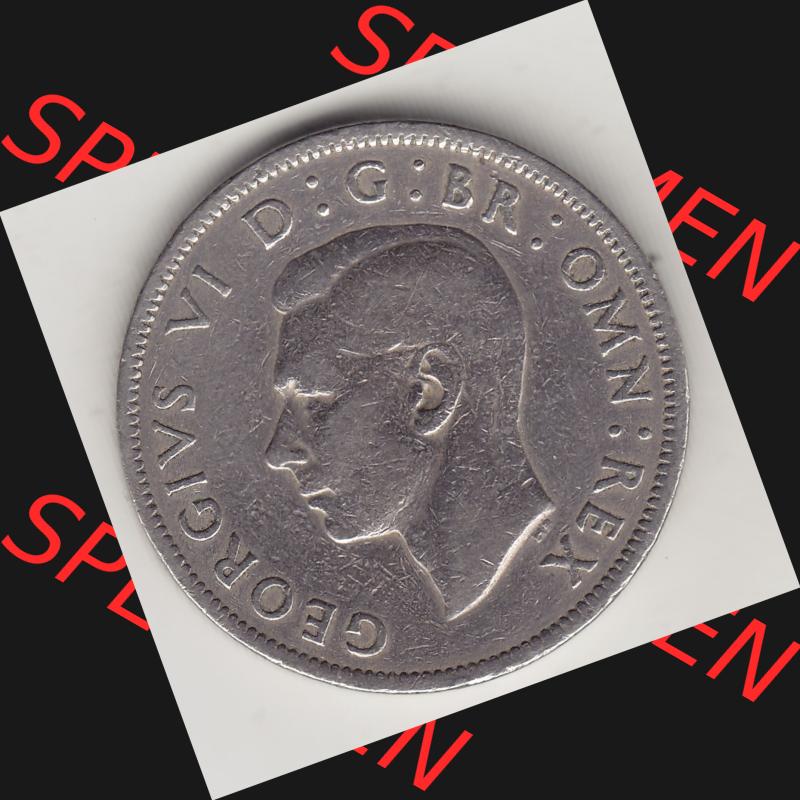 Alte Münzen Großbritannien Umlaufmünze 1947-1948, 2 Schilling-Florin, Two Shillings, 1948-5, George VI, GEORGIVS VI D G BR OMN REX, FID DEF IND IMP,... Sammlung