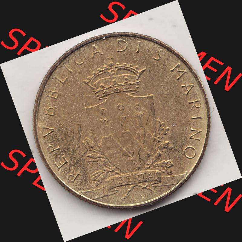 Bildmaterial Münzensatz / KMS 1979 aus San Marino 1979-1979, 200 Lire, L.200, J. V. LIBERTAS REPVBBLICA DI S. MARINO, 1979 L.200.... Sammlung