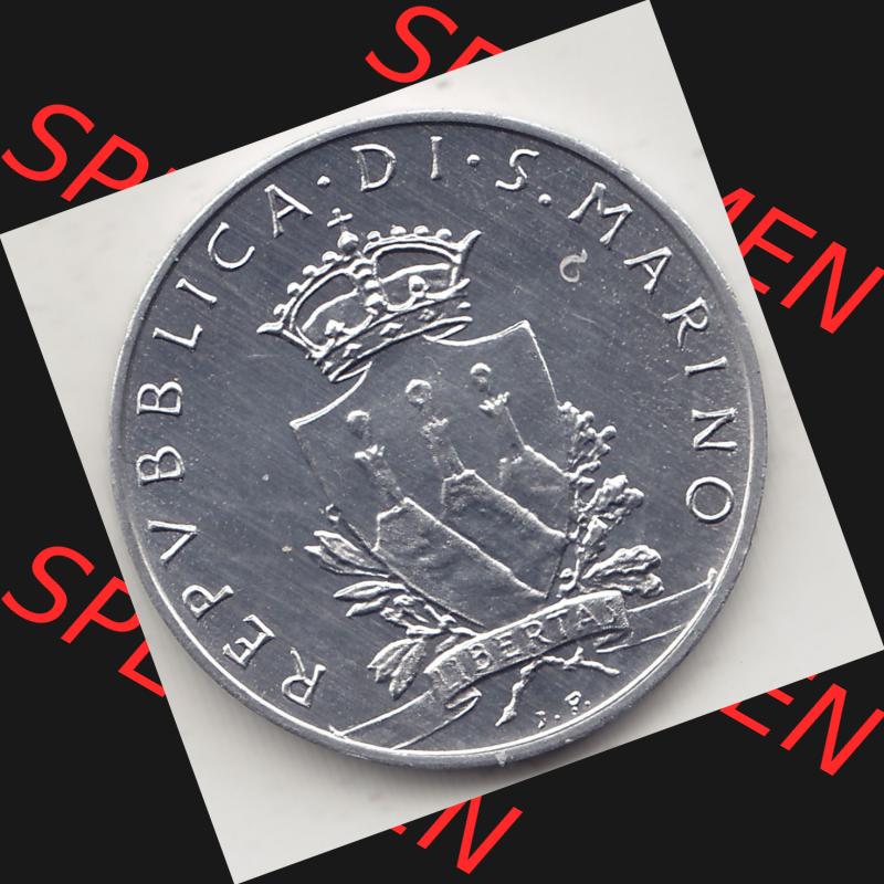 Bildmaterial Münzensatz / KMS 1979 aus San Marino 1979-1979, 10 Lire, J. V. LIBERTAS REPVBBLICA DI S. MARINO, 1979 L.10. Vorderseite einer... Sammlung