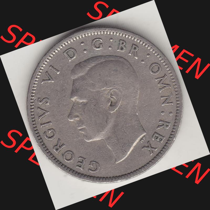 Alte Münzen Großbritannien Umlaufmünze 1949-1951, 2 Schilling, Shillings (Florin) 1949-2, George VI, GEORGIVS VI DG BR OMN REX, FID DEF TWO SHILLINGS.... Sammlung