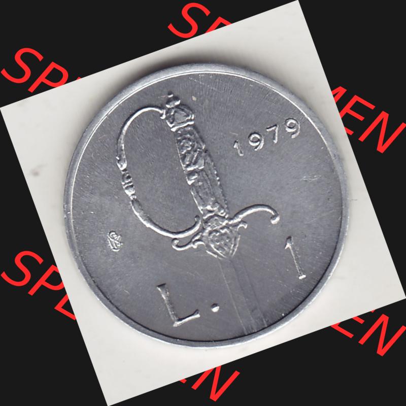 Bildmaterial Münzensatz / KMS 1979 aus San Marino 1979-1979, 1 Lira, 1 Lire, J. V. LIBERTAS REPVBBLICA DI S. MARINO, 1979 L.1. Rückseite... Sammlung