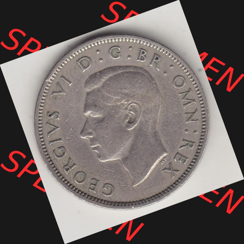 Alte Münzen Großbritannien Umlaufmünze 1947-1948, 2 Schilling-Florin, Two Shillings, 1947-4, George VI, GEORGIVS VI D G BR OMN REX, FID DEF IND IMP,... Sammlung