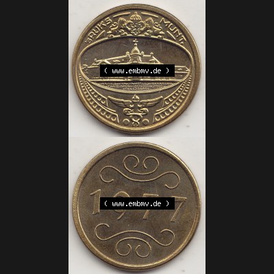 Alte Münzen KMS Niederlande, Kursmünzensatz 1977, 1977-1977, Medaille aus Kursmünzensatz 1977. Digitales Bild / Bildmaterial für IPhone und Mobil-Geräte... Sammlung