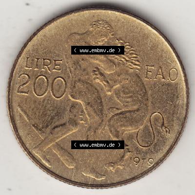 Bildmaterial Münzensatz / KMS 1979 aus San Marino 1979-1979, 200 Lire, L.200, J. V. LIBERTAS REPVBBLICA DI S. MARINO, 1979 L.200.... Sammlung