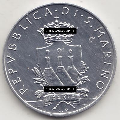 Bildmaterial Münzensatz / KMS 1979 aus San Marino 1979-1979, 10 Lire, J. V. LIBERTAS REPVBBLICA DI S. MARINO, 1979 L.10. Vorderseite einer... Sammlung