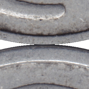 Ausschnitt zur Qualitätsprüfung vom Digitalen Bild Qualität