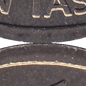 Ausschnitt zur Qualitätsprüfung vom Digitalen Bild Qualität