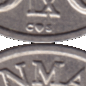 Ausschnitt zur Qualitätsprüfung vom Digitalen Bild Qualität
