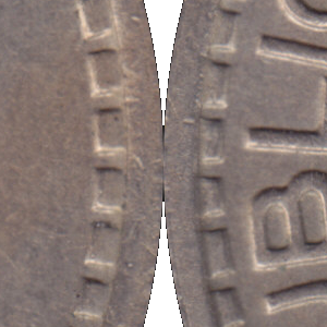 Ausschnitt zur Qualitätsprüfung vom Digitalen Bild Qualität