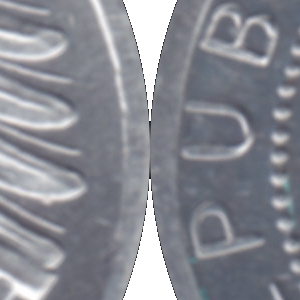 Ausschnitt zur Qualitätsprüfung vom Digitalen Bild Qualität