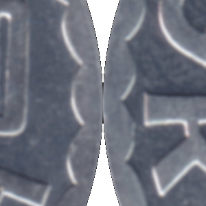 Ausschnitt zur Qualitätsprüfung vom Digitalen Bild Qualität