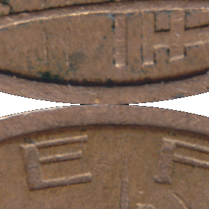 Ausschnitt zur Qualitätsprüfung vom Digitalen Bild Qualität