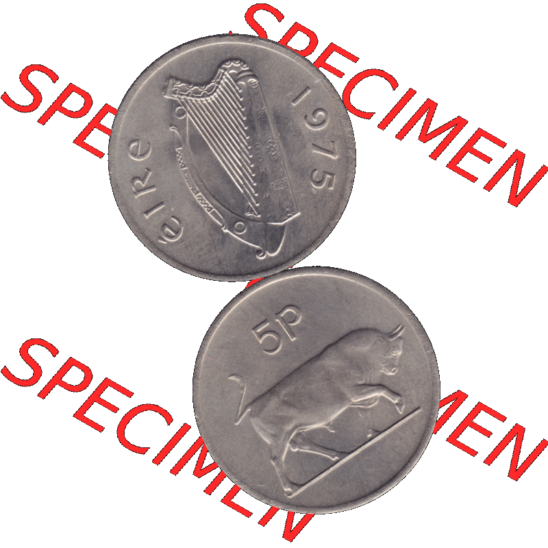 Bildmaterial einer Münze aus Irland als PNG-Grafik 1969-1990, 5 Pence 1976-01. Digitalisierte Münze aus Irland als transparente PNG-Grafik zum herunterladen. Vorderseite und... Sammlung