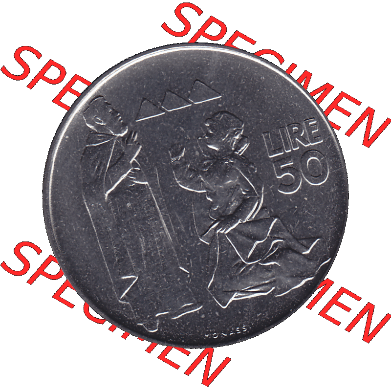 Bildmaterial in PNG-Grafiken Münzensatz / KMS 1972 aus San Marino 1972-1972, Münze 50 Lire, 1972, MONASSI REPUBBLICA DI SAN MARINO 50 LIRE. Die digitalisierte Münze... Sammlung