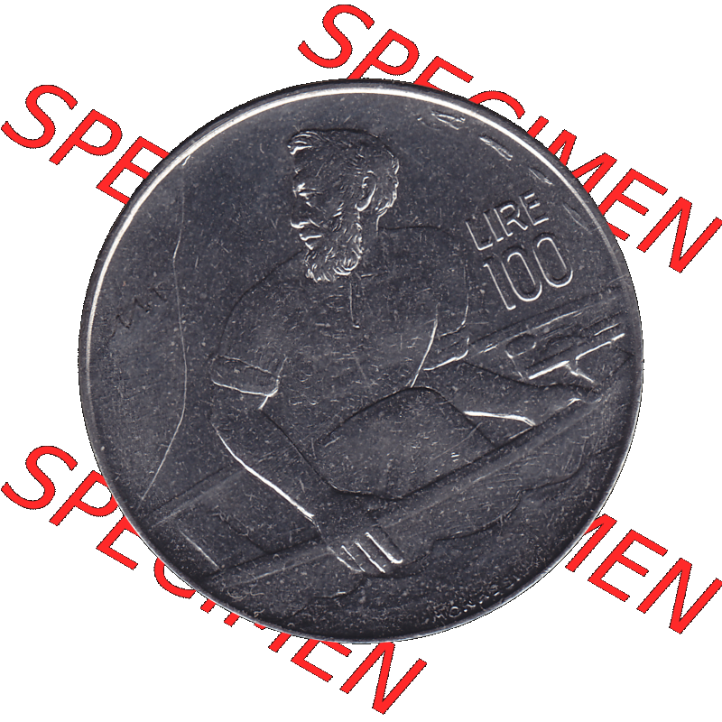 Bildmaterial in PNG-Grafiken Münzensatz / KMS 1972 aus San Marino 1972-1972, Münze 100 Lire von 1972, 100 LIRE MONASSI REPUBBLICA DI SAN MARINO. Die digitalisierte Münze... Sammlung