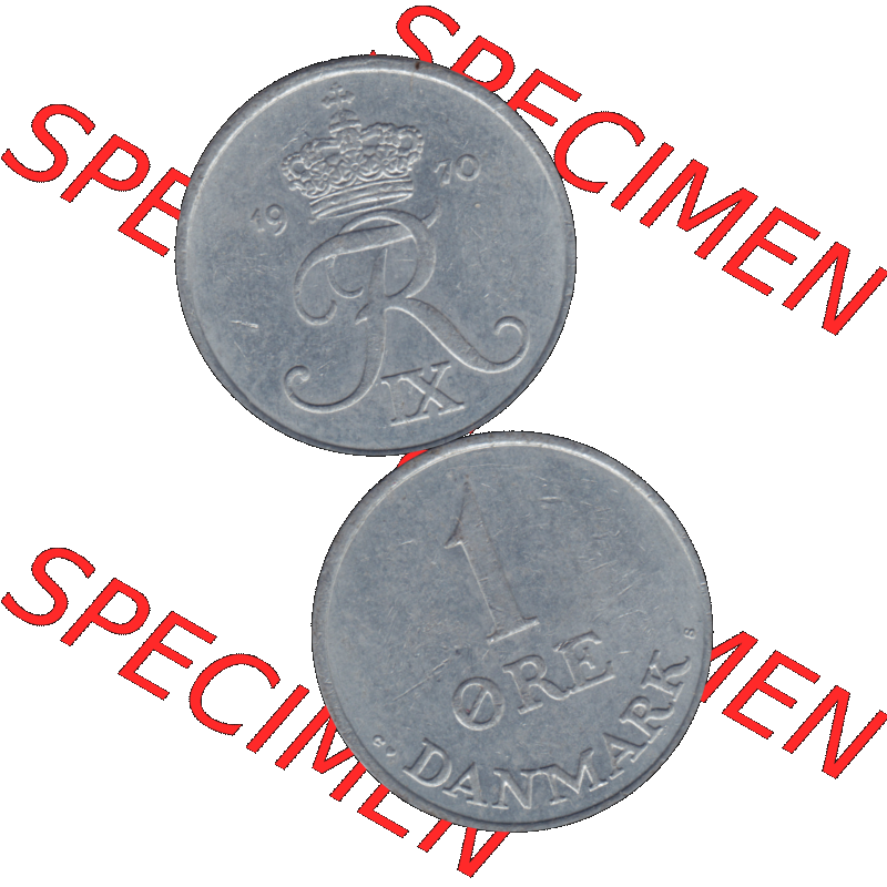 Alte Münze aus Dänemark als PNG-Grafik 1956-1971, 1 Öre 1970-01 Kursmünze. Vorderseite und Rückseite vertikal auf einen digitalen Bild der alten dänischen Umlaufmünze... Sammlung