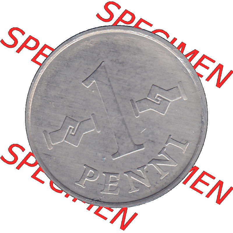 Alte Münzen KMS Finnland, Kursmünzensatz 1978 in Stempelglanz als digitales Computerbild einer finnischen digitalisierten Münze in transparenten PNG 1969-1979, 1 Penny,... Sammlung