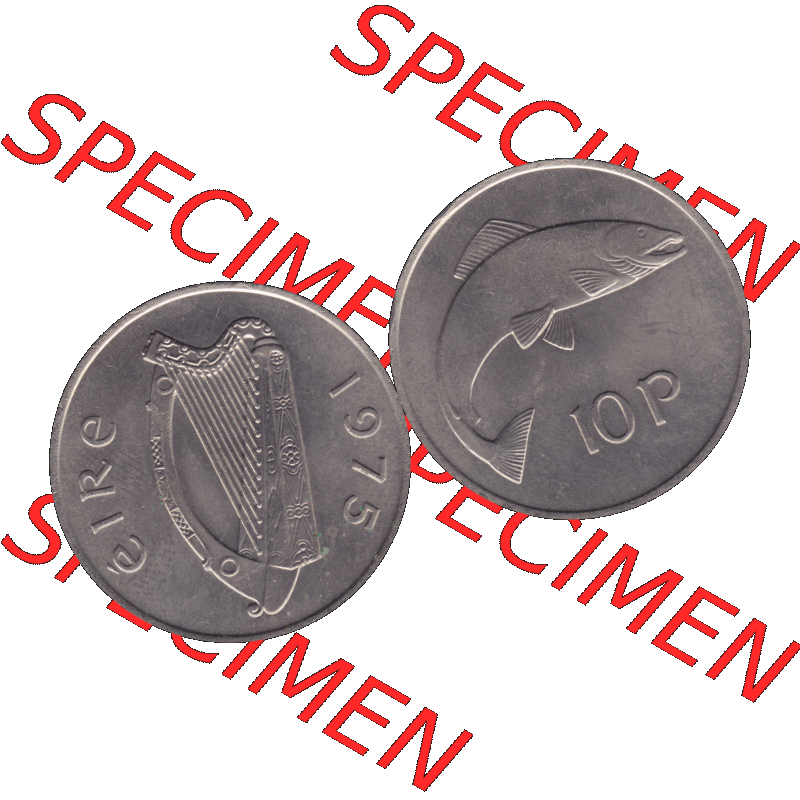 Bildmaterial einer Münze aus Irland als PNG-Grafik 1969-1986, 10 Pence 1975-01. Digitalisierte Münze aus Irland als transparente PNG-Grafik zum herunterladen. Vorderseite... Sammlung