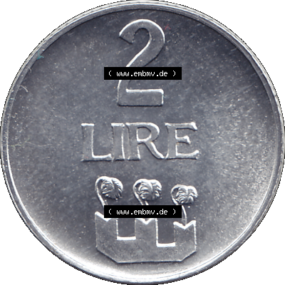 Bildmaterial in PNG-Grafiken Münzensatz / KMS 1972 aus San Marino 1972-1972, Münze 2 Lire 1972, 2 LIRE MONASSI REPUBBLICA DI SAN MARINO. Die digitalisierte Münze liegt... Sammlung