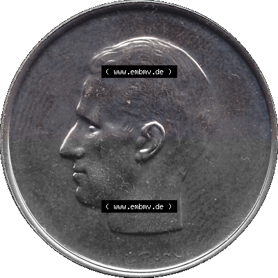 Belgien, König Baudouin I Kursmünzensatz 1969-1979, 10 Franken 1979, Belgique Sammlung