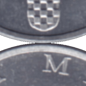 Ausschnitt zur Qualitätsprüfung vom Digitalen Bild Qualität